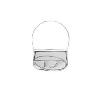 1DR-Iconica borsa a spalla in pelle specchiata