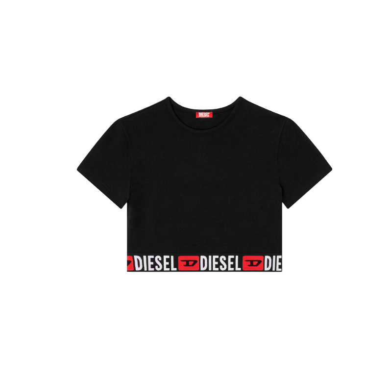 Irma-d-core Crop top con fascia logo Diesel