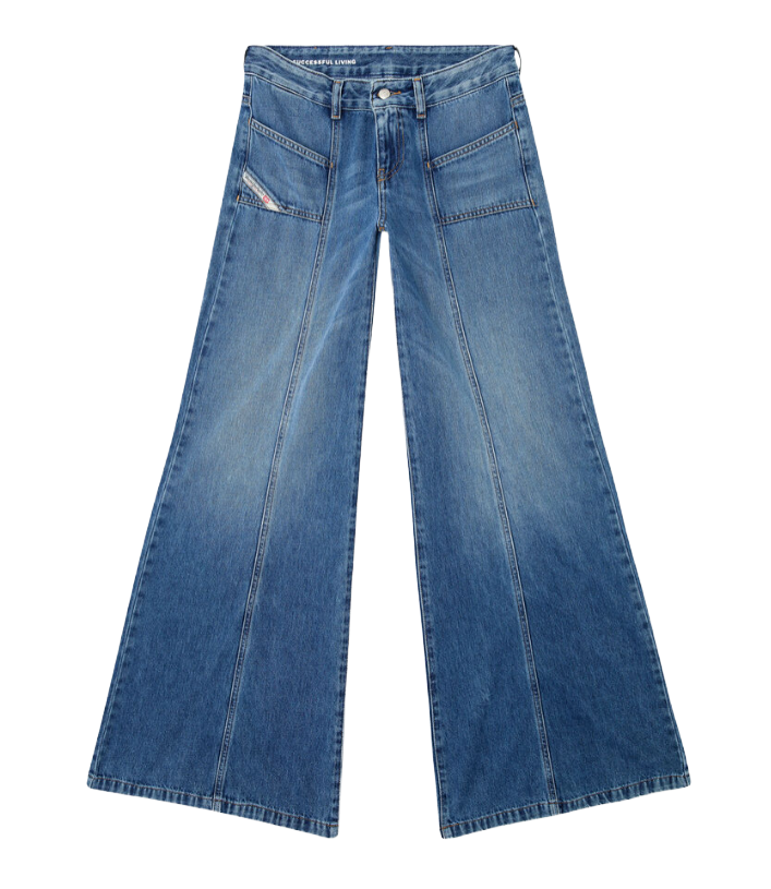 Flare jeans d-akii 09m56 Diesel