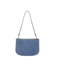Carica l&#39;immagine nel visualizzatore di Gallery, 1DR Twin-Borsa a due scomparti in denim solarizzato
