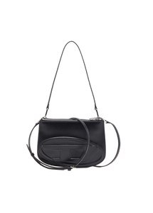 1DR Twin-Borsa a spalla double-pocket in pelle stampata