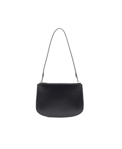 1DR Twin-Borsa a spalla double-pocket in pelle stampata