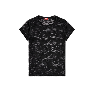 Kasia-utlt T-shirt in pizzo Diesel