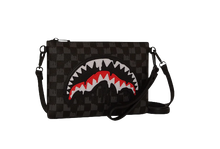 Carica l&#39;immagine nel visualizzatore di Gallery, DRIPPING SHARKS IN PARIS CROSSOVER CLUTCH

