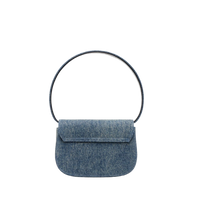 Carica l&#39;immagine nel visualizzatore di Gallery, 1DR-Iconica borsa a spalla in denim solarizzato
