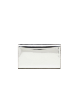 Wallet bag in pelle specchiata