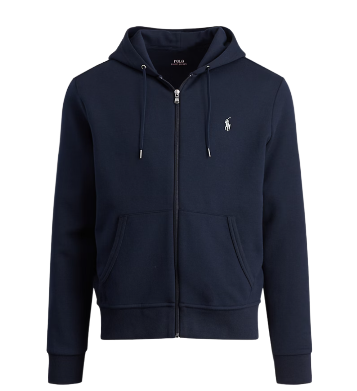 Felpa con cappuccio e cerniera Blu Uomo Polo Ralph Lauren