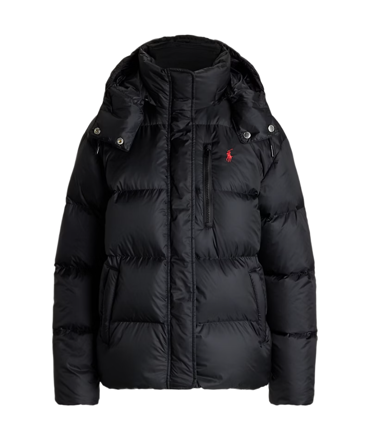 Piumino trapuntato idrorepellente Nero Donna Polo Ralph Lauren