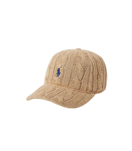 Carica l&#39;immagine nel visualizzatore di Gallery, Cappellino da baseball in cotone Cammello Polo Ralph Lauren
