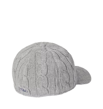Carica l&#39;immagine nel visualizzatore di Gallery, Cappellino da baseball in cotone Grigio Polo Ralph Lauren
