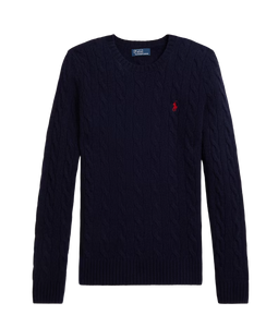 Girocollo in lana e cashmere a trecce Donna Polo Ralph Lauren