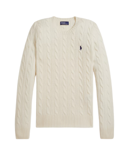 Girocollo in lana e cashmere a trecce Donna Polo Ralph Lauren