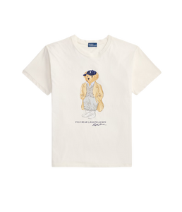 Maglietta Polo Bear in jersey di cotone Donna Polo Ralph Lauren