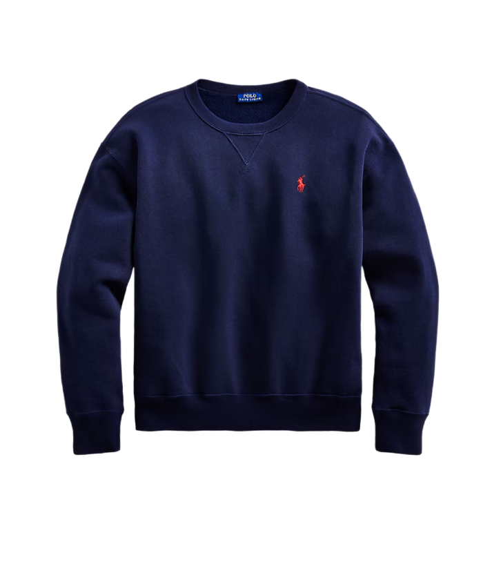 Pullover in felpa Blu Donna Polo Ralph Lauren