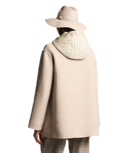 Carica l&#39;immagine nel visualizzatore di Gallery, Caban Bimateriale in Lana e Cashmere Donna NAW13513180ZYCC205 Fay
