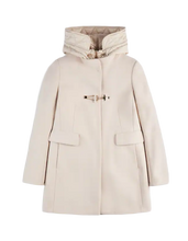Carica l&#39;immagine nel visualizzatore di Gallery, Toggle Coat in Panno di Lana Mélange Donna NAW59513430XMYC002 Fay
