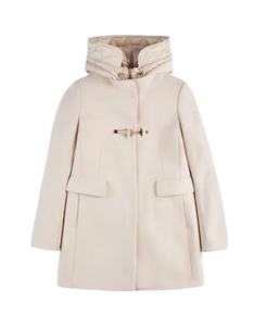 Toggle Coat in Panno di Lana Mélange Donna NAW59513430XMYC002 Fay