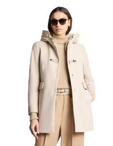 Toggle Coat in Panno di Lana Mélange Donna NAW59513430XMYC002 Fay