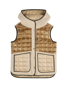 Gilet in Tessuto Tecnico a Quadri Donna NAW20514040XOS310U Fay