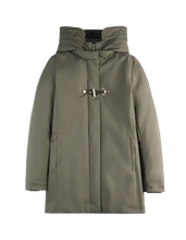 Carica l&#39;immagine nel visualizzatore di Gallery, Toggle Coat in Gabardine Tecnico Donna NAW59513830ZXEV805 Fay
