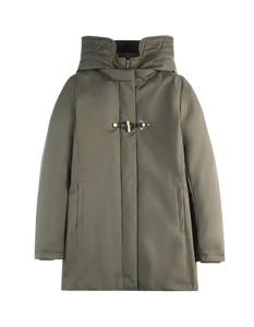 Toggle Coat in Gabardine Tecnico Donna NAW59513830ZXEV805 Fay