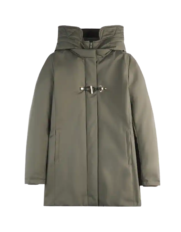 Toggle Coat in Gabardine Tecnico Donna NAW59513830ZXEV805 Fay