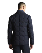 Carica l&#39;immagine nel visualizzatore di Gallery, Piumino Corto Double Front in Canvas Mélange Uomo NAM45510210XOBU807 Fay
