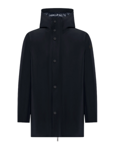 Double Silicon Floating Parka Jkt W25012 60 Blu Black