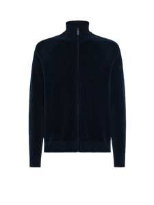 Velvet Full Zip Knit W25134 60 Blue Black