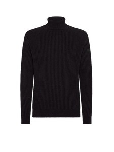 Velvet Rave Turtleneck Knit W25138 10 Black