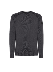 Cotton Techno Wash Round Knit W25149 20 Forest Green
