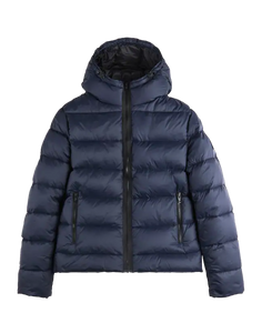 Piumino Double Front in Popeline Calandrato Uomo NAM32510620XMHU807 Fay
