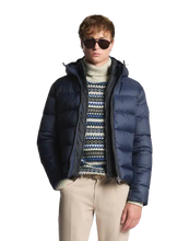 Carica l&#39;immagine nel visualizzatore di Gallery, Piumino Double Front in Popeline Calandrato Uomo NAM32510620XMHU807 Fay
