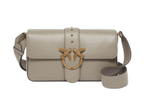 Carica l&#39;immagine nel visualizzatore di Gallery, Borsa morbida a spalla Love Bag grande in pelle Pinko
