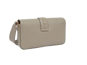 Borsa morbida a spalla Love Bag grande in pelle Pinko