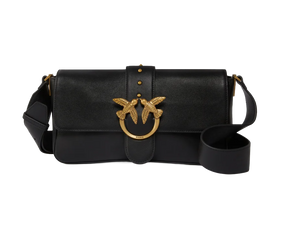 Borsa morbida a spalla Love Bag grande in pelle Pinko
