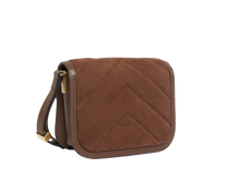 Carica l&#39;immagine nel visualizzatore di Gallery, Borsa a spalla piccola Mini Love Bag Box in pelle scamosciata Pinko
