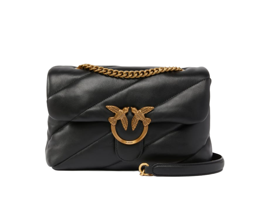Classic Love Bag Puff Maxi Quilt Nera Pinko
