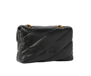 Classic Love Bag Puff Maxi Quilt Nera Pinko