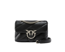 Carica l&#39;immagine nel visualizzatore di Gallery, Mini Love Bag Puff Maxi Quilt Nero Pinko
