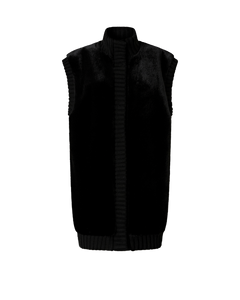GENOVESE GILET NERO PINKO