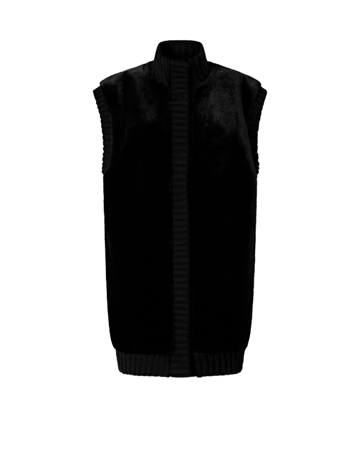 GENOVESE GILET NERO PINKO