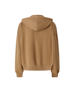 MALIZIOSO MAGLIA IN FELPA BEIGE PINKO