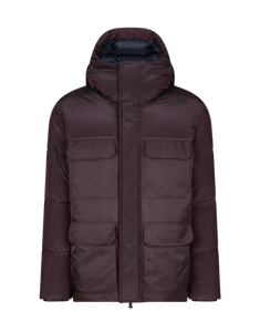 Puffy jacket regular in waled nylon Don Dup