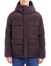 Carica l&#39;immagine nel visualizzatore di Gallery, Puffy jacket regular in waled nylon Don Dup
