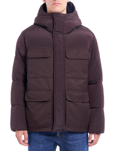 Puffy jacket regular in waled nylon Don Dup
