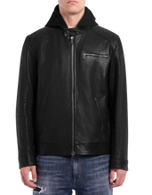 Carica l&#39;immagine nel visualizzatore di Gallery, Biker slim in nappa Don Dup
