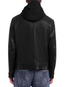 Biker slim in nappa Don Dup