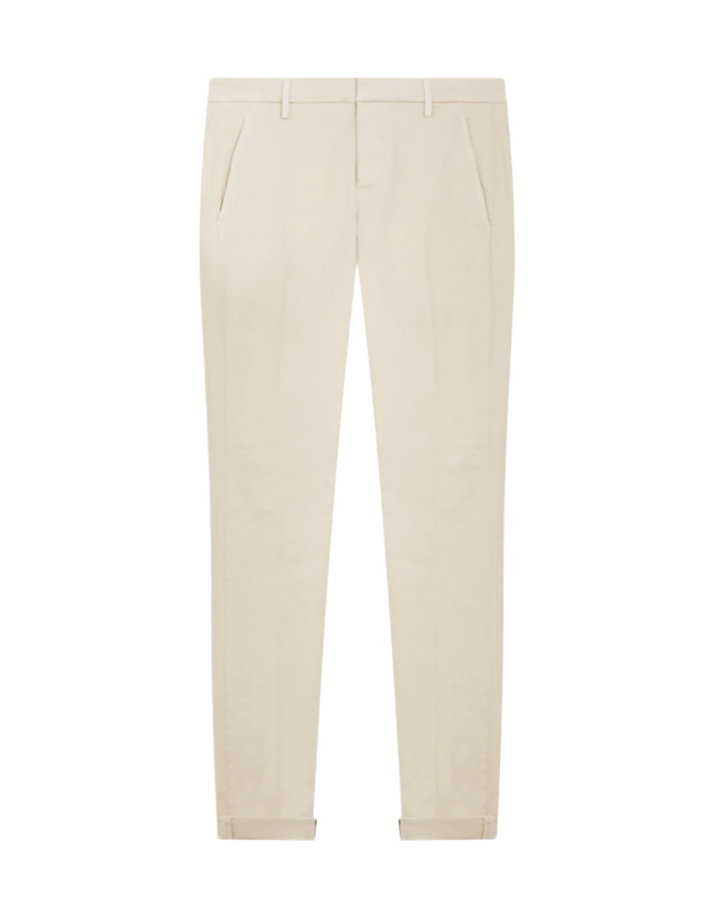 Pantaloni Gaubert slim in gabardina mano calda Don Dup