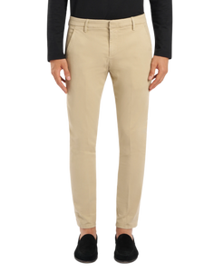 Pantaloni Gaubert slim in gabardina mano calda Don Dup